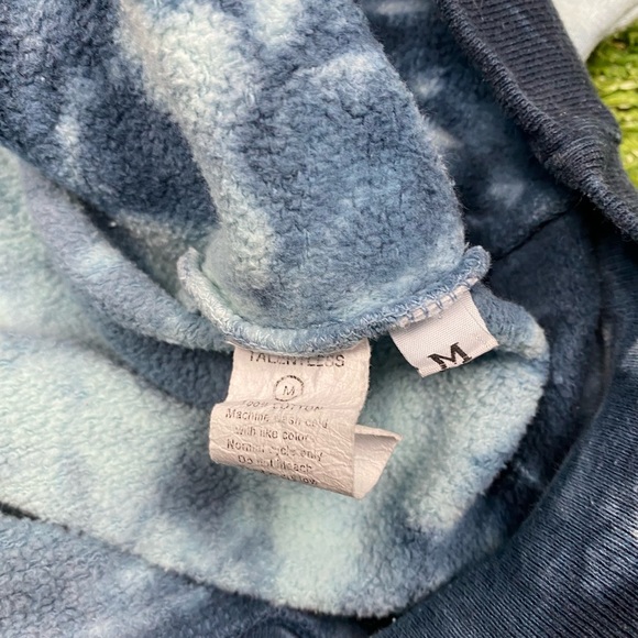 Worn talentless tie dye hoodie sweatshirt men’s size medium - Picture 3 of 4